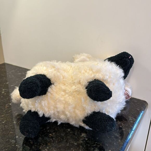 Vintage 1992 GUND Woolie Lamb w/ Ringing Bell Plush Sheep Toy Stuffed Animal 12” - Picture 8 of 11